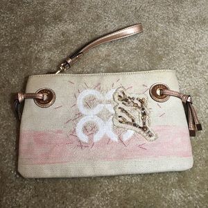 Coach Large Wristlet Bag